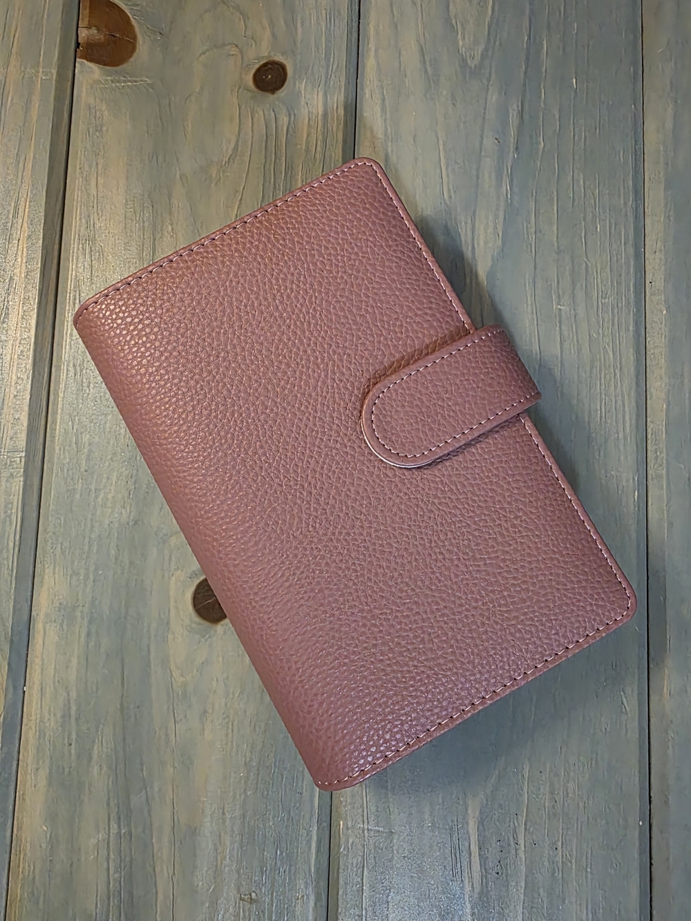 A6 Personal Binder With Gold Rings